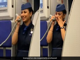 एयर होस्टेस की फेयरवेल स्पीच का Video हुआ वायरल, कही ऐसी बात कि पैसेंजर्स की आंखों में आ गए आंसू एयर होस्टेस की फेयरवेल स्पीच का Video हुआ वायरल, कही ऐसी बात कि पैसेंजर्स की आंखों में आ गए आंसू