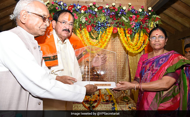 "Felt Blessed": Vice President Offers Prayers At Ayodhya's Ram Temple Site