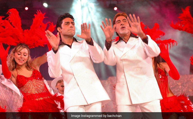 Abhishek Inspired <i>Don</i> Song Moves But Dad Amitabh Bachchan "Does It Better." Agree?