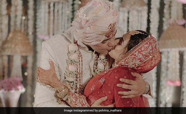 Newlyweds Cyrus Sahukar And Vaishali Malahara Seal It With A Kiss