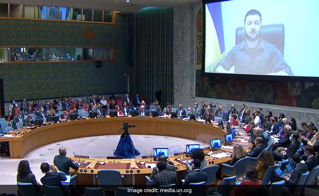 Ukraine War Updates: Ukraine President Tells UN To "Act Immediately" On Russia