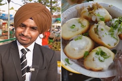 22-Year-Old Sells Gol Gappe, Chaat Wearing A Business Suit 22-Year-Old Sells Gol Gappe, Chaat Wearing A Business Suit