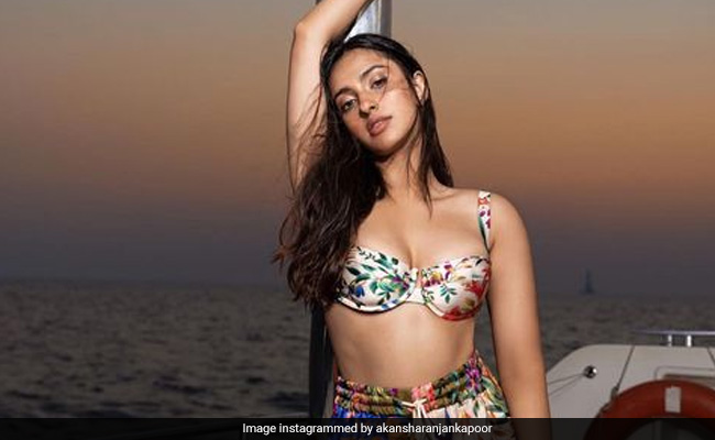Akansha Ranjan Kapoor's Floral Swimwear Look Is Setting The Beach Fashion Bar Mighty High