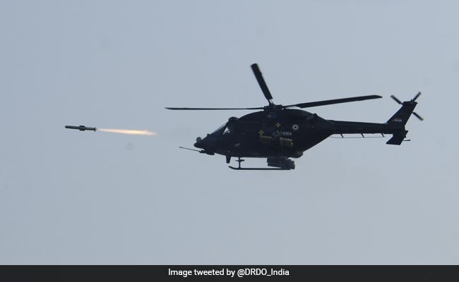 Anti-Tank Guided Missile 'HELINA' Successfully Flight-Tested
