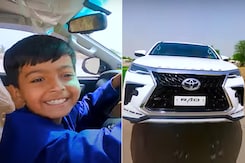 8 साल के बच्चे ने चलाई टोयोटा फार्च्यूनर 8 साल के बच्चे ने चलाई टोयोटा फार्च्यूनर