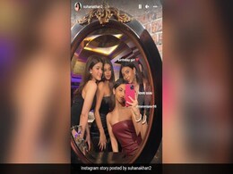 Suhana Khan And Shanaya Kapoor Look Gorgeous As They Twin In Black Suhana Khan And Shanaya Kapoor Look Gorgeous As They Twin In Black