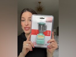 Viral Video: Woman Finds The Smallest Blender, Prepares Latte In It