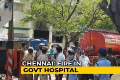 Fire At Chennai's Rajiv Gandhi Hospital, No Causalities Reported Fire At Chennai's Rajiv Gandhi Hospital, No Causalities Reported