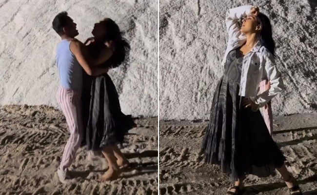 सारा अली खान ने जैकेट उतार 'समुंदर में नहाके' गाने पर किया ऐसा 'नमकीन' डांस, फैन्स बोले- इनसे कंट्रोल नहीं होता...Video