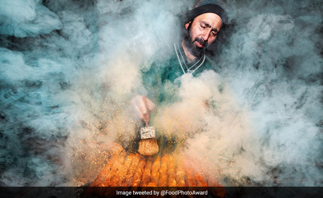 Image Of Kebab Seller From Kashmir Wins International Food Photo Contest