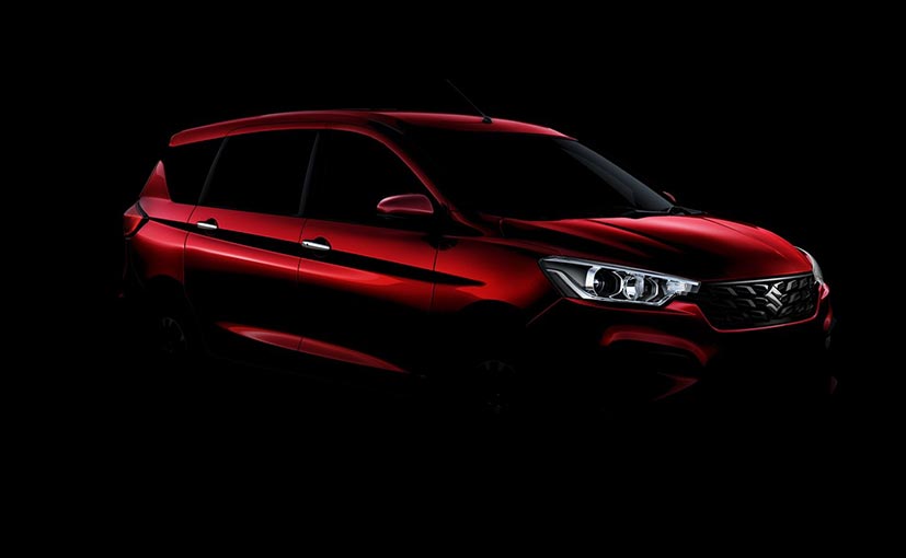 2022 Maruti Suzuki Ertiga Facelift Teased, Pre-Bookings Open