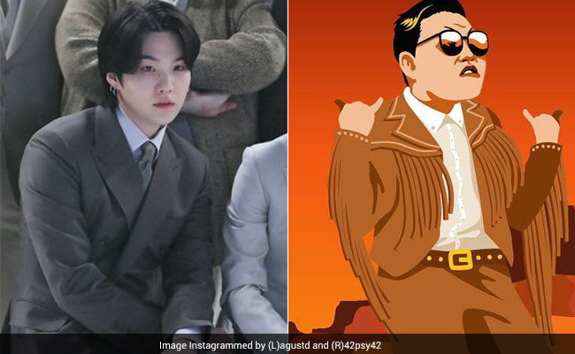 Suga Collaborates With PSY As A Producer And BTS Army Is In Meltdown
