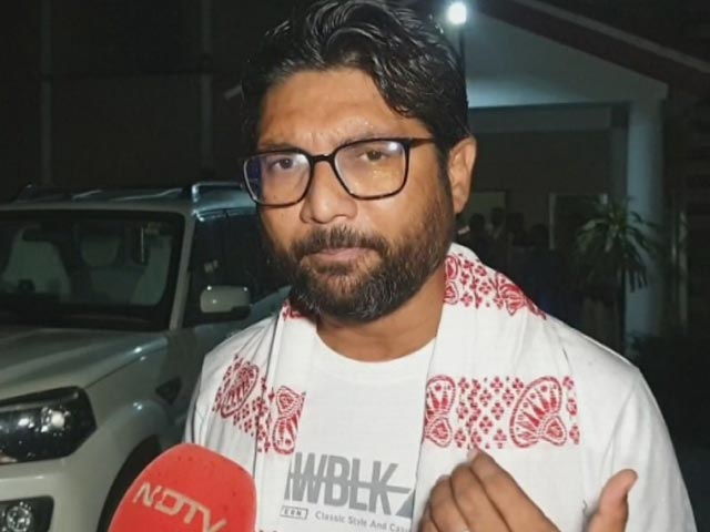 "Cowardly To Use A Woman Against Me": Gujarat MLA Jignesh Mevani