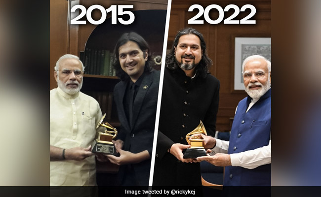 "What's Your Secret, Sir": Grammy Winner's "7-Year-Challenge" Pics With PM