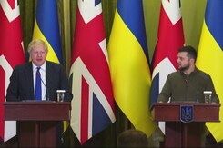 Boris Johnson Offers Ukraine Armoured Vehicles, Anti-Ship Missiles Boris Johnson Offers Ukraine Armoured Vehicles, Anti-Ship Missiles