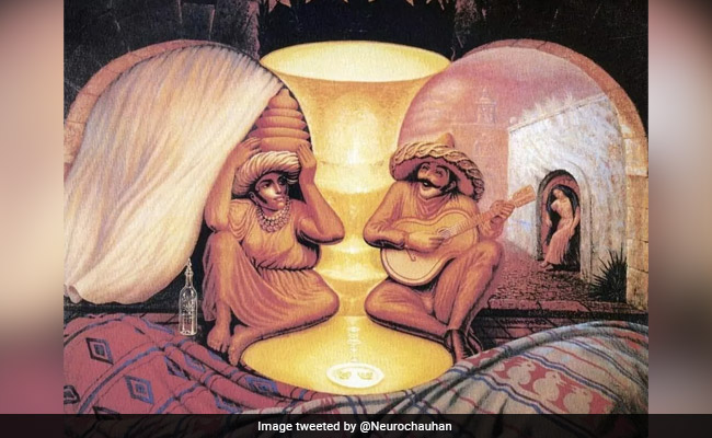 रहस्य से भरी इस तस्वीर में आपको सबसे पहले क्या दिखा ? असली चेहरा ढूंढने की जिसने की कोशिश, हुआ बुरा हाल