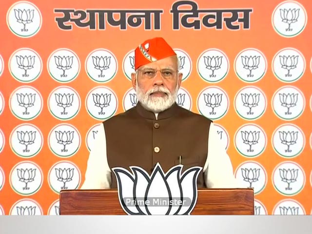 PM Slams Dynastic Politics On BJP's Foundation Day