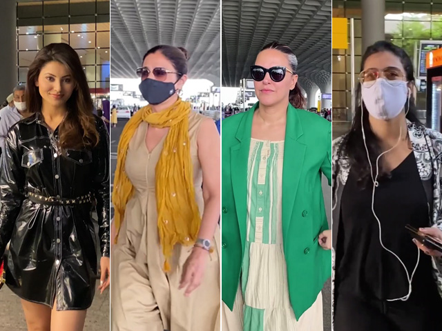 Neha Dhupia And Kajol's Airport Diaries