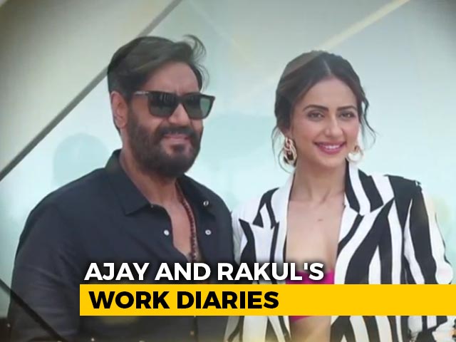 Work Is Keeping Ajay Devgn And Rakul Preet Busy