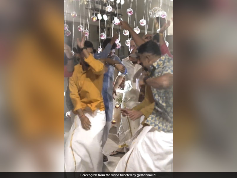 MS Dhoni Shimmies, Dwayne Bravo Dances And A Lot Of Cake: Watch Video Of Devon Conway's Pre-Wedding Bash