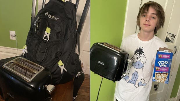 Viral Now: Teen Kid Takes His Toaster To School, Here's The Adorable Reason
