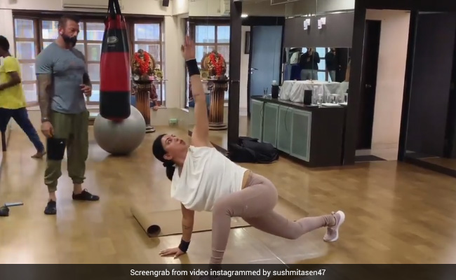 Sushmita Sen's Workout Video Makes Daughter Renee "So Happy"