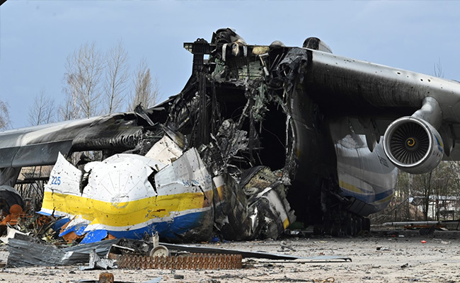 Wreckage Of World's Largest Plane Testament To Ukraine's Defence