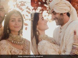 Ranbir Kapoor And Alia Bhatt's 3-Tier Wedding Cake Is All Things Dreamy - See Pic