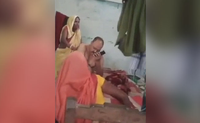 Watch: Bihar Woman Made To Massage Cop Inside Police Station