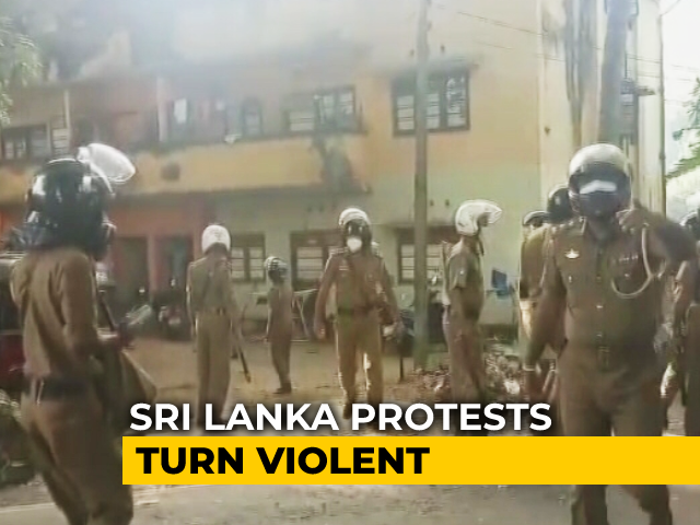 1 Killed As Sri Lanka Police Fire At Anti-Government Protesters