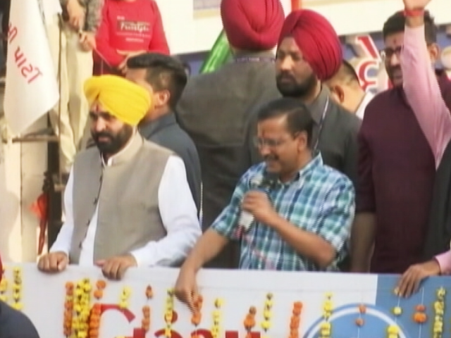 "Give AAP A Chance": Arvind Kejriwal During Tiranga Yatra In Gujarat