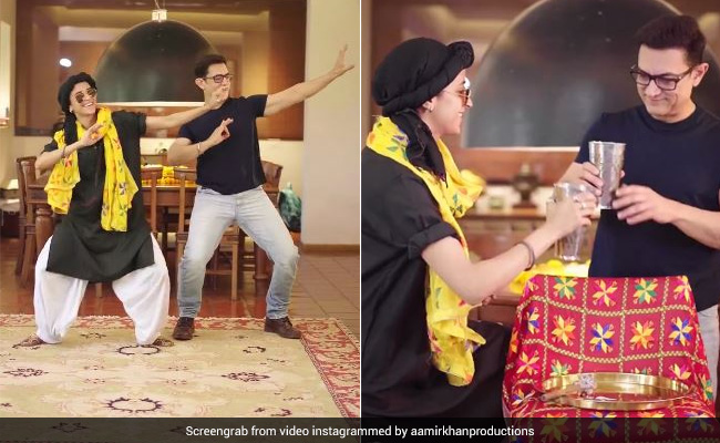 Viral: Aamir Khan's Baisakhi Was Fully Punjabi With Bhangra And Lassi
