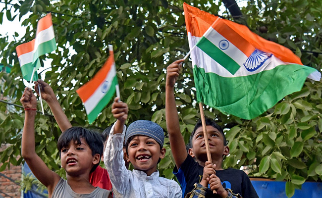 Watch: "Unity March" Video From Delhi's Jahangirpuri, Week After Hanuman Jayanti Violence