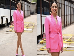 Kiara Advani's Makes Business Dressing Fun In Her Pink Skirt Suit Kiara Advani's Makes Business Dressing Fun In Her Pink Skirt Suit