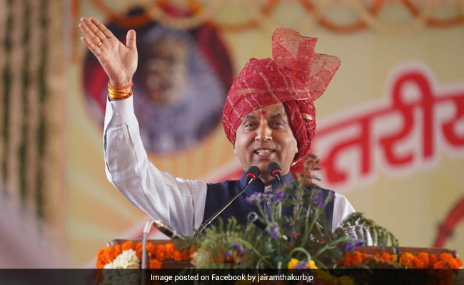 Jairam Thakur Won't Be Replaced, Will Lead Himachal Polls: BJP Chief