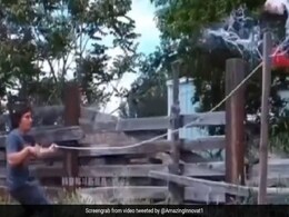 ये शख्स हवा में लगाता है गजब का निशाना, इस हैरतअंगेज वीडियो को बार-बार देख रहे लोग ये शख्स हवा में लगाता है गजब का निशाना, इस हैरतअंगेज वीडियो को बार-बार देख रहे लोग
