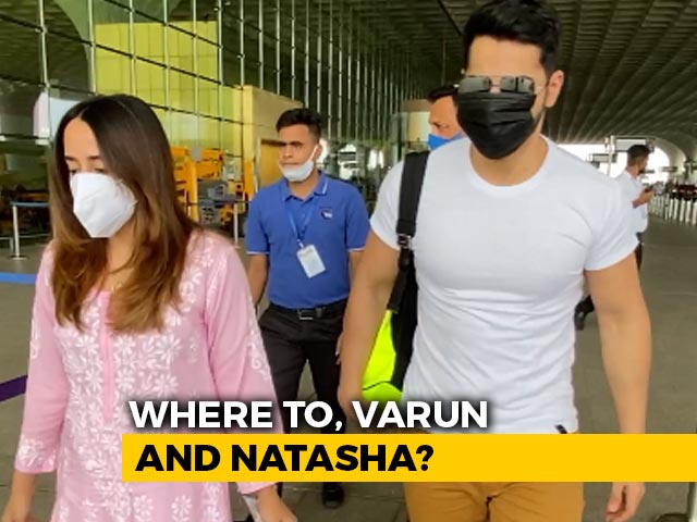 Varun Dhawan And Natasha Dalal's Airport Diaries