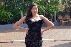 See Video! Nora Fatehi Looks Stunning In A Black Sheer Dress See Video! Nora Fatehi Looks Stunning In A Black Sheer Dress