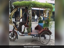 ई-रिक्शा पर लगा ये देसी जुगाड़ देगा गर्मी से राहत, लोगों ने कहा- 'वाह क्या बात है' ई-रिक्शा पर लगा ये देसी जुगाड़ देगा गर्मी से राहत, लोगों ने कहा- 'वाह क्या बात है'