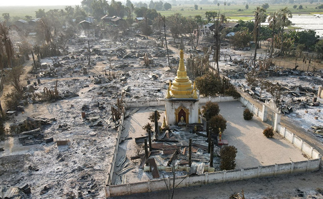 Myanmar Military Burns Villages To Crush Resistance