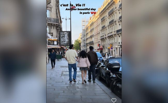 Mahesh Babu Enjoys Family Time In Paris With Wife Namrata Shirodkar And Kids