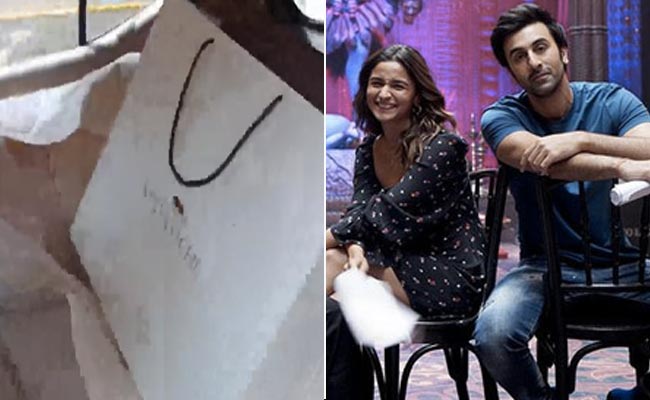 Spotted At Ranbir Kapoor's Mumbai Home, A Taxi Delivering Sabyasachi Outfits