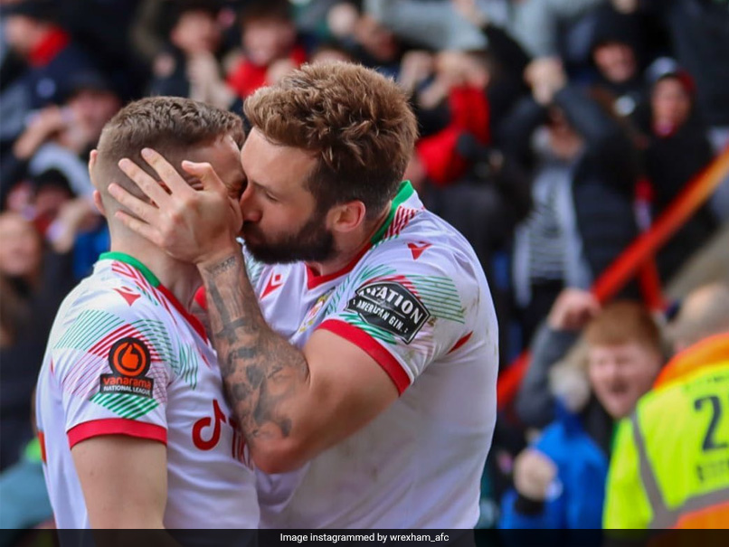 Watch: Last-Minute Stunner Gets Footballer A Kiss From Teammate