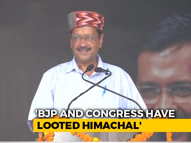 "Give AAP 5 Years To Transform Himachal Pradesh": Arvind Kejriwal
