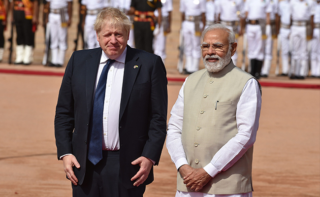 Boris Johnson To Offer India Help To Build Fighter Jets In PM Modi Meet