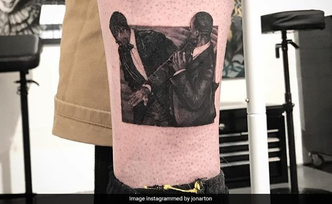 People Getting Tattoos Of Will Smith Slapping Chris Rock, Internet In Splits