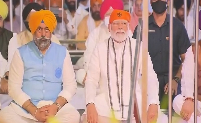 Highlights: PM Modi Addresses Nation From Red Fort On Guru Teg Bahadur Anniversary