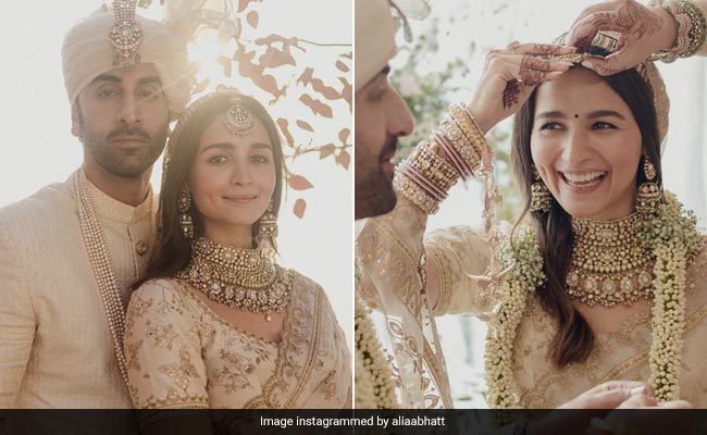 Alia Bhatt Glows Effortlessly With Minimal Makeup And Oodles Of Love For Her Wedding To Ranbir Kapoor