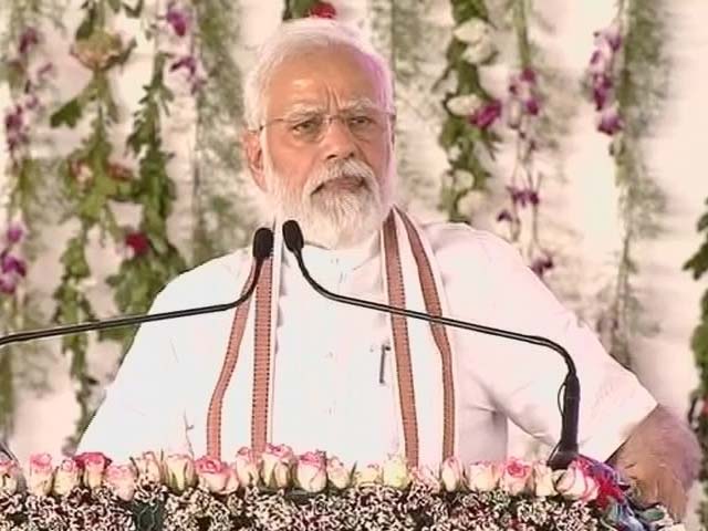 PM Modi Promises Jobs Via Development Projects In J&K