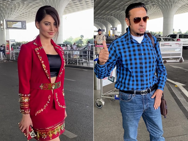 एयरपोर्ट डायरीज : मुंबई एयरपोर्ट पर दिखे उर्वशी रौतेला और गुलशन ग्रोवर